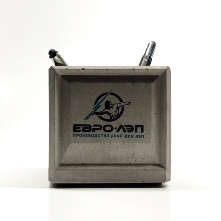 Стакан канцелярский ПО-2 (бетон) продаётся от 5 шт