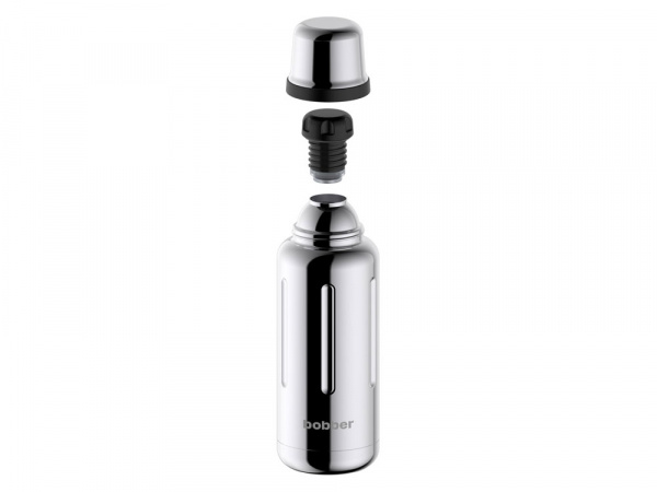 Термос для напитков, вакуумный, бытовой, тм bobber. Объем 1 литр. Артикул Flask-1000 Glossy