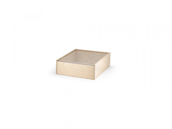 Деревянная коробка BOXIE CLEAR S, натуральный светлый