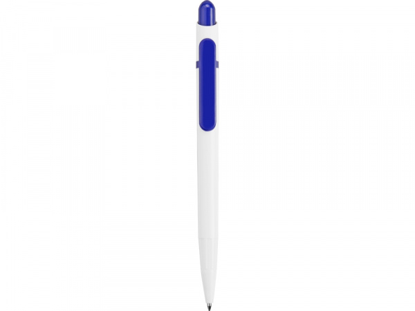 Ручка шариковая Этюд, белый/синий