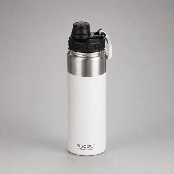 Вакуумная термобутылка ALPINE FLASK, 530 мл, белый