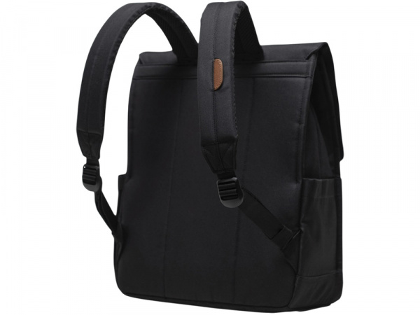 Herschel City рюкзак из переработанного материала объемом 16 л - сплошной черный