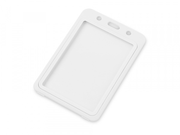 Держатель для бейджа Haven Transparent, белый