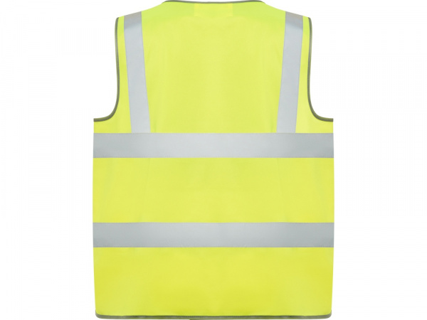 Жилет светоотражающий Polux, неоновый желтый