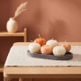 Набор свечей на подставке Пионы