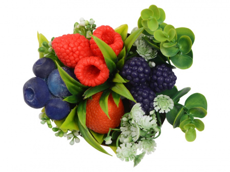 Мыло ручной работы Ягодный букет, в подарочной упаковке