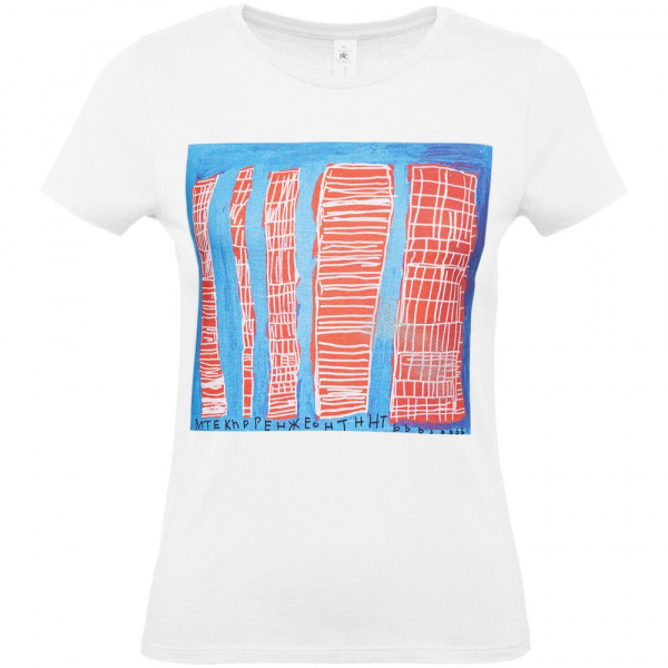 Футболка женская «Небоскребы»