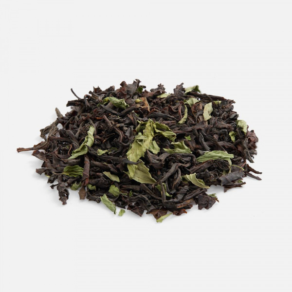 Чай черный с мятой