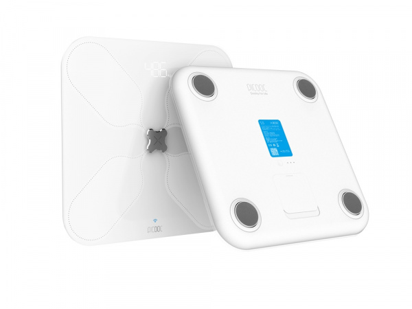 Умные диагностические весы с Wi-Fi Picooc S3 White V2 (6924917717346), белый