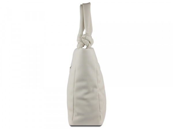 Сумка-шоппер BUGATTI Cara, белая, полиуретан, 43х11х32 см, 10 л