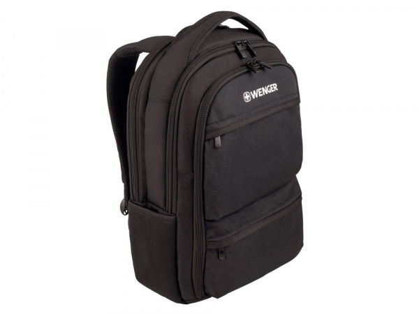 Рюкзак Fuse WENGER 15.6, черный, полиэстер, 32 x 21 x 43 см, 16 л
