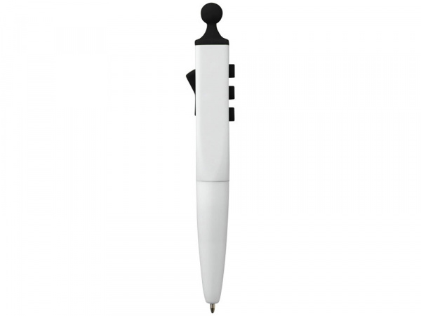 Ручка шариковая Clic Pen, белый/черный