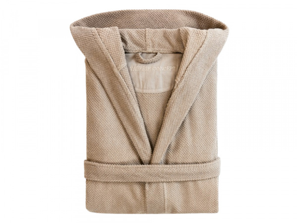 Халат Valerie Concept BRC Beige M