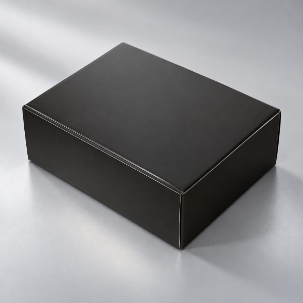 Коробка подарочная Raven, XL , черная, вн. размер 300х235х105 мм., горизонтальная