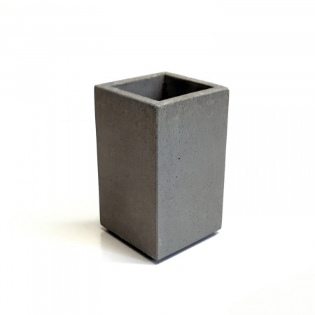 Стакан канцелярский HUTTON (бетон) продаётся от 5 шт