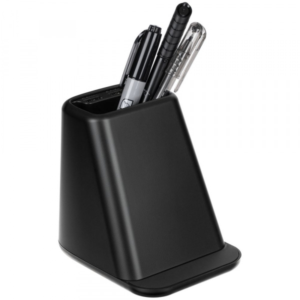 Настольный органайзер с зарядкой, лампой, вентилятором и подсветкой логотипа powerTower