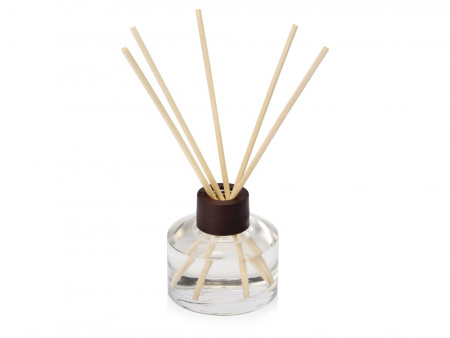 Подарочный набор White light с пледом, диффузором, насыпной свечой