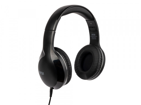 HIPER Наушники накладные WIRED CASUAL BLACK HTW-OV1 (Р)