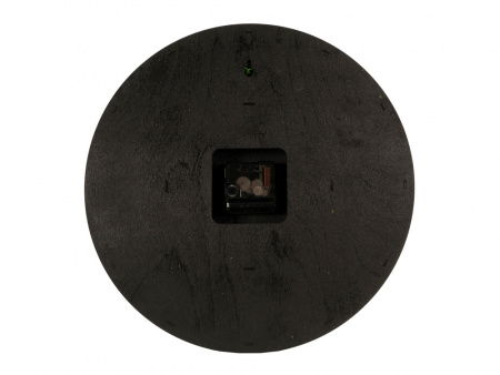 Часы Римские 1 со мхом настенные, цвет черный малахит, QRONA