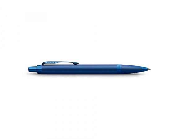 Шариковая ручка Parker IM Monochrome Blue, стержень:M, цвет чернил: blue, в подарочной упаковке.