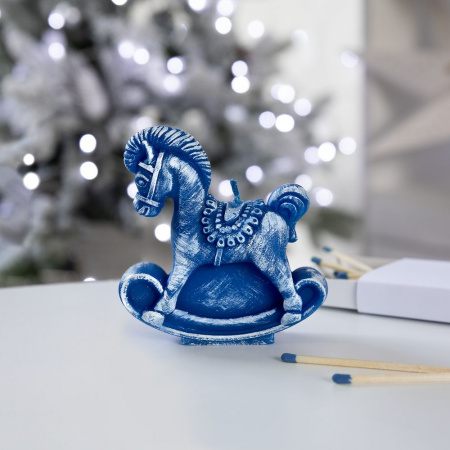 Свеча фигурная «Лошадка-качалка»