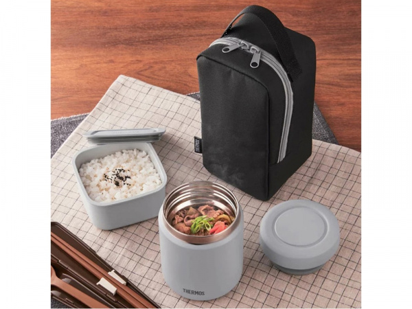 Ланч-набор тм THERMOS JBY-801 BKGY 0,8L