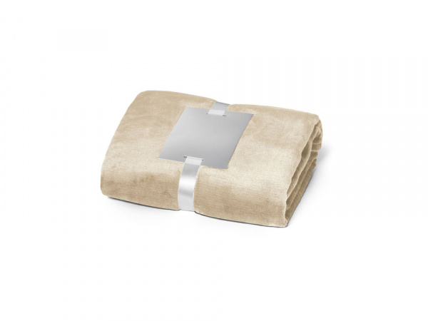 DYLEAF. Флисовый плед 240 г/м2, Бежевый