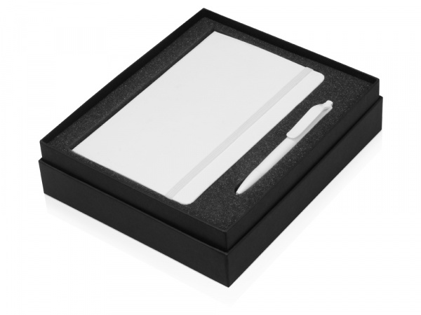 Подарочный набор Moleskine Sherlock с блокнотом А5 и ручкой, белый