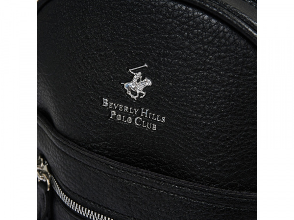Рюкзак женский Beverly Hills Polo Club, черный/стальной