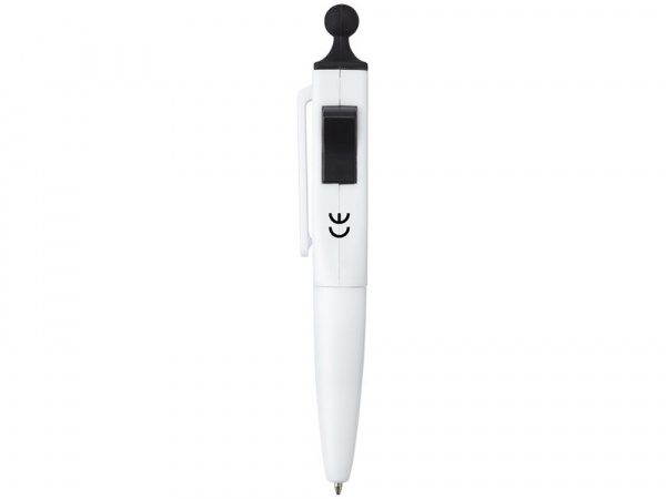 Ручка шариковая Clic Pen, белый/черный