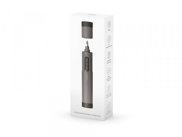 Отвертка аккумуляторная Rombica MyKit S1 Black (Р)
