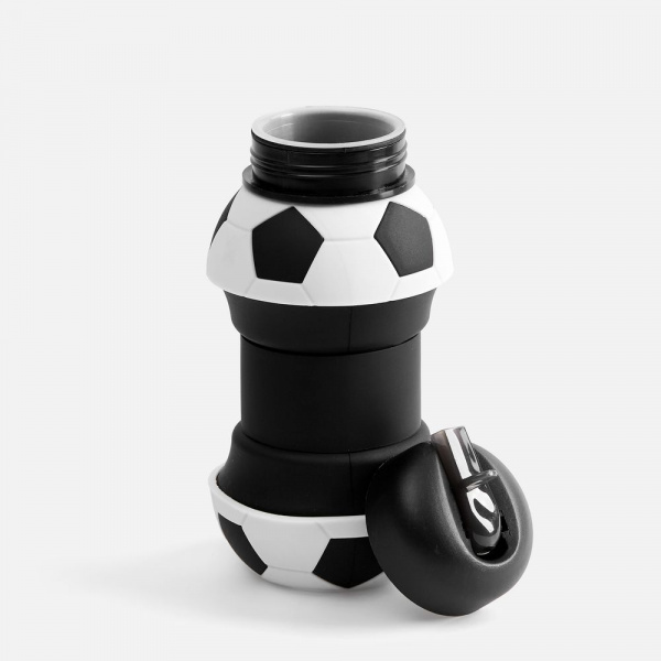 Складная бутылка для воды Football Flex