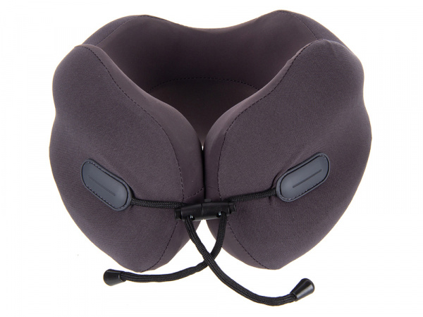 Подушка для путешествий с эффектом памяти Memo Pillow PRO M/L Basque Black