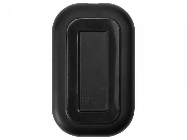 Беспроводное зарядное устройство из rPET Reborn, 10 W, серый