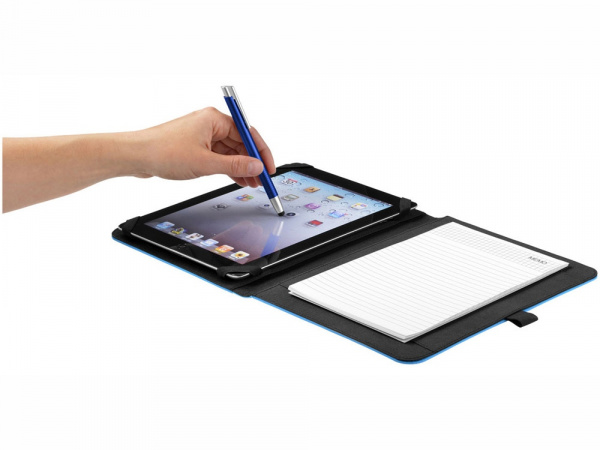 Ручка-стилус шариковая Giza, ярко-синий