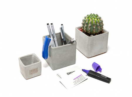 Кашпо BLOCK (бетон)