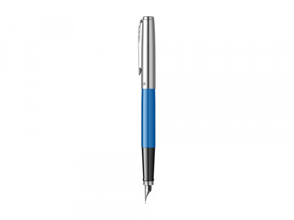 Ручка перьевая Parker Jotter Originals Blue Chrom CT, перо: F, цвет чернил: blue, в подарочной упаковке