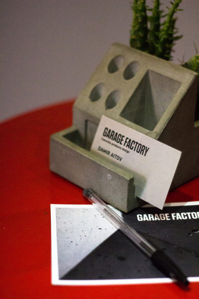 Органайзер канцелярский YORT (бетон)