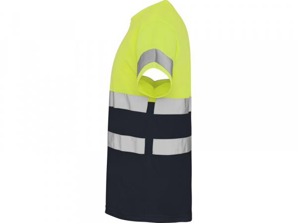 Футболка Delta мужская, нэйви/неоновый желтый