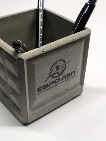 Стакан канцелярский ПО-2 (бетон) продаётся от 5 шт