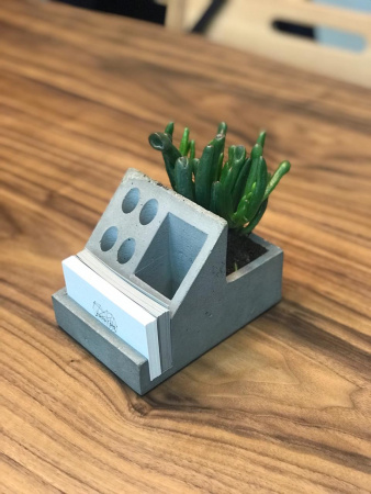 Органайзер канцелярский YORT (бетон)