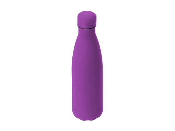Термобутылка Актив Soft Touch, 500мл, фиолетовый (P)
