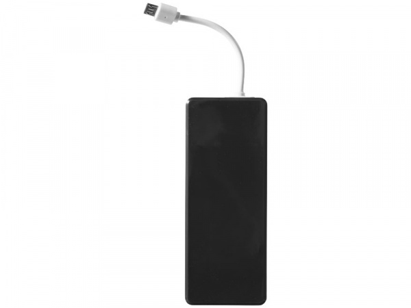 Портативное зарядное устройство Current, 1200 mAh, черный