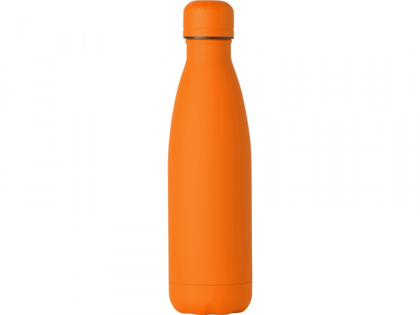 Вакуумная термобутылка Vacuum bottle C1, soft touch, 500 мл, оранжевый (Р)