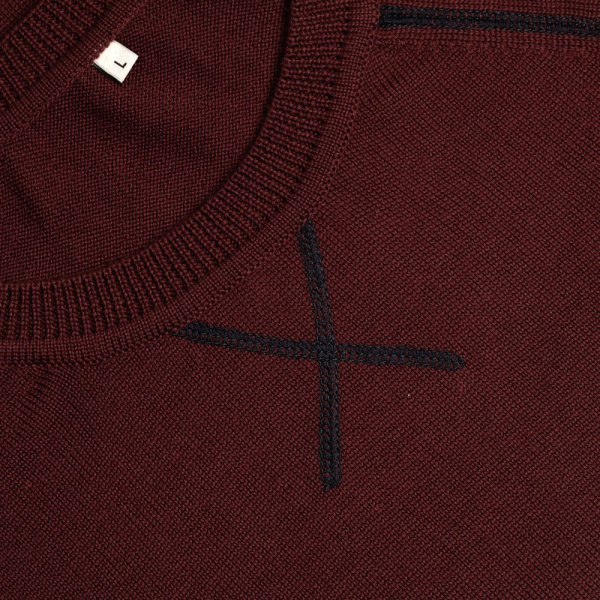 Джемпер Stitch с контрастной отделкой