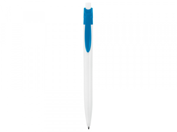 Ручка шариковая Какаду, белый/голубой (P)