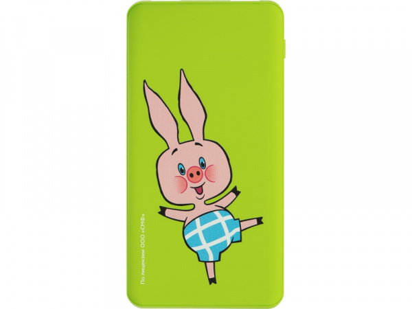 Внешний аккумулятор Винни-Пух, 5000 mAh, зеленое яблоко