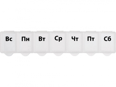 Футляр для мелочей One week, прозрачный