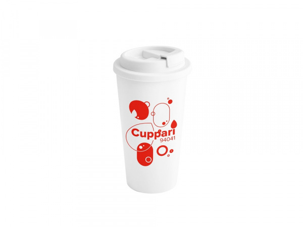 CUPPARI. Дорожная кружка, белый