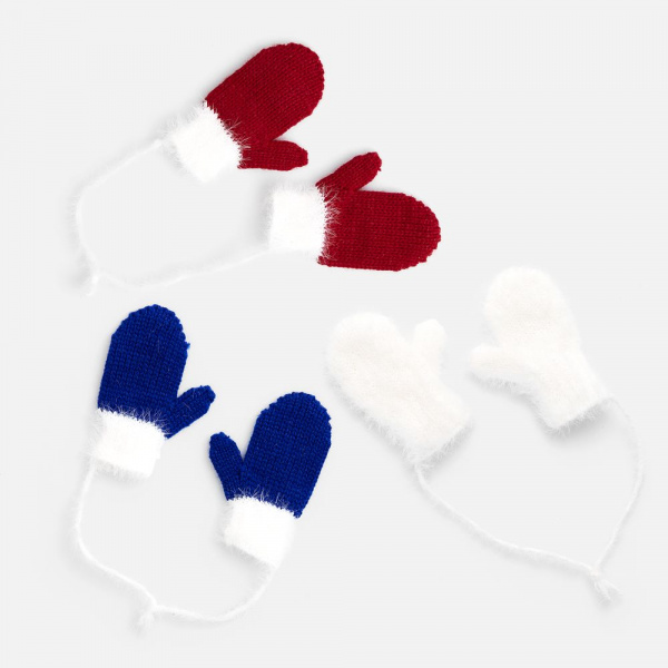 Подвеска на елку «Вьюжка», варежки